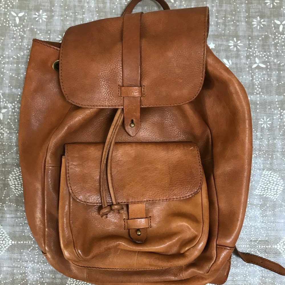 Madewell Leather Backpack